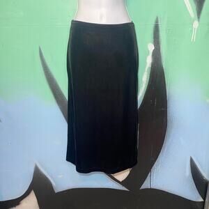 Vintage Velvet Midi Skirt